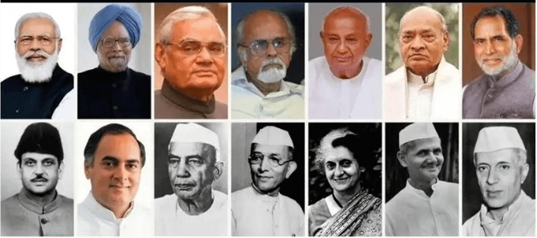 List Of Prime Ministers Of India From 1947 To 2023 Complete List