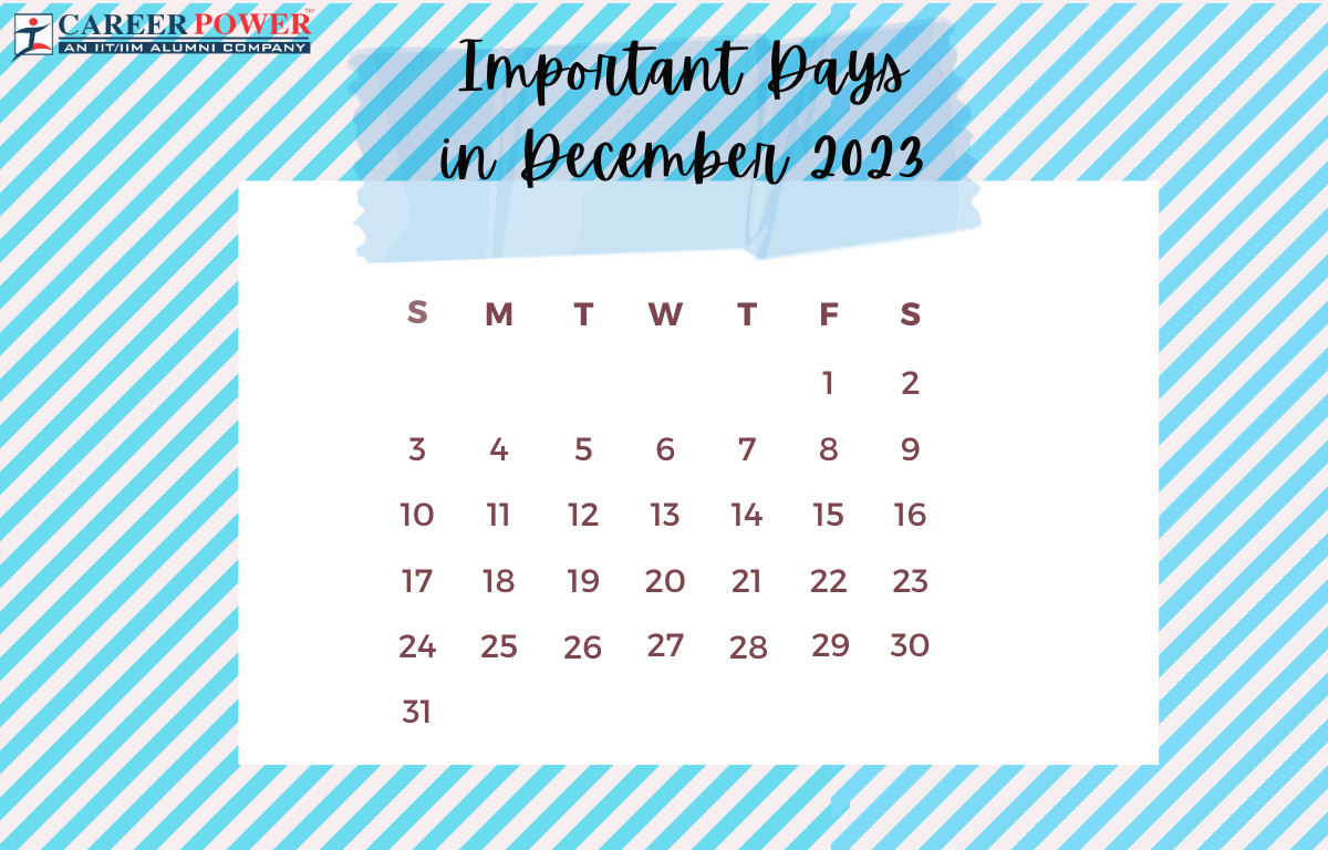important days in december 2023