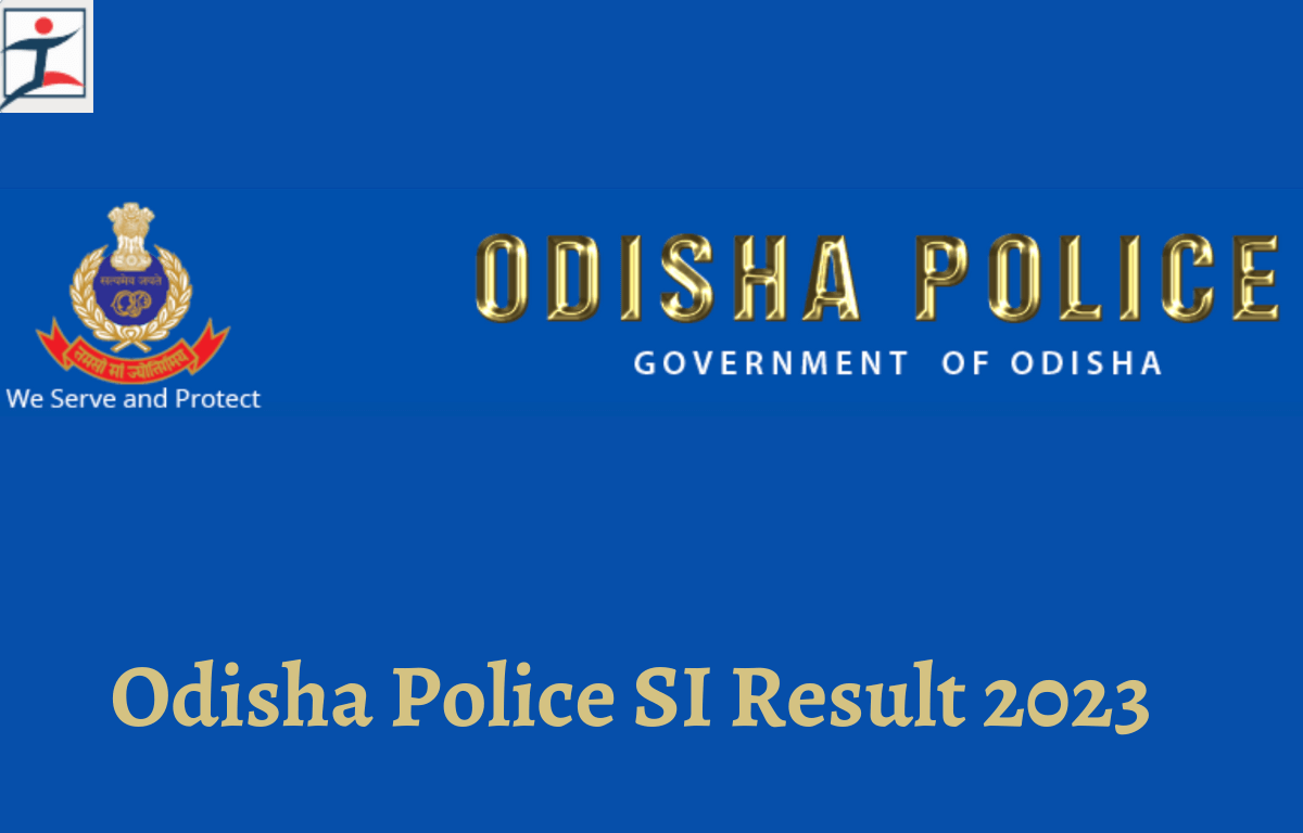 Odisha Police SI Result 2023