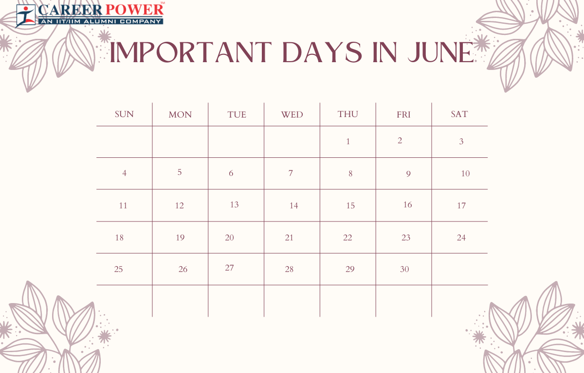 Important Days in June 2023