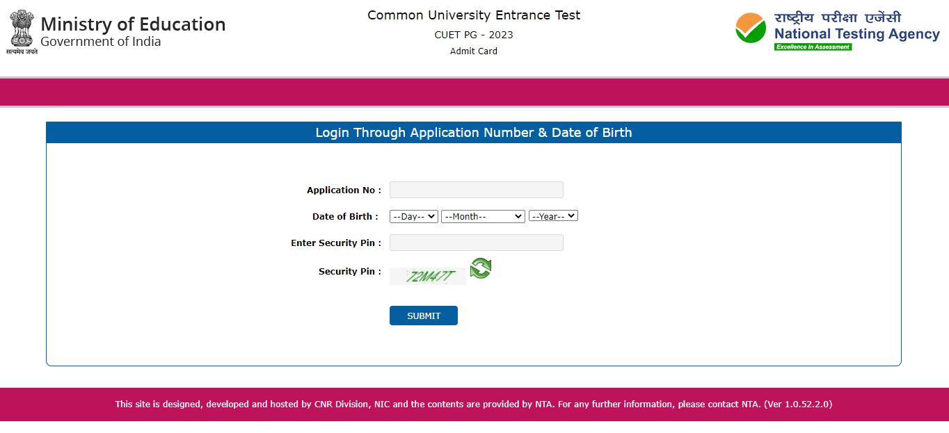 CUET PG Admit Card 2023 Out, Direct Download Link