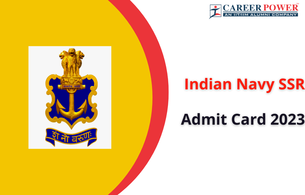 Indian Navy SSR Admit card
