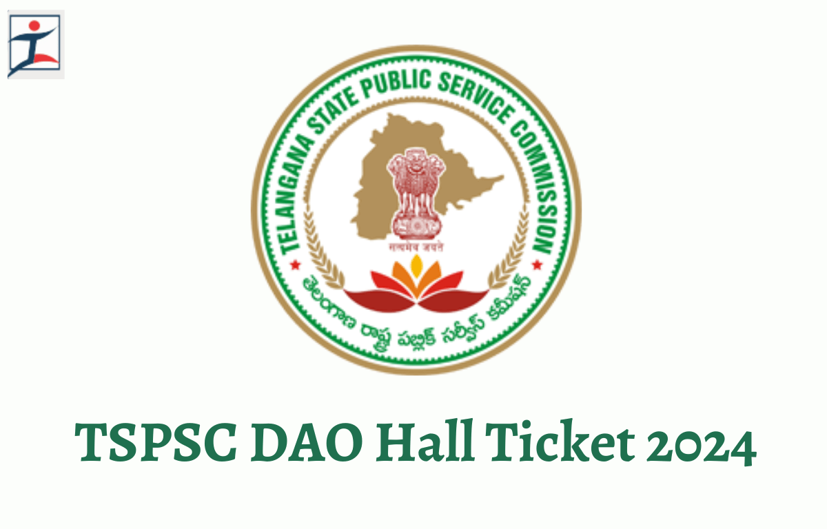 TSPSC DAO Hall Ticket 2024, Admit Card Download From 25 June