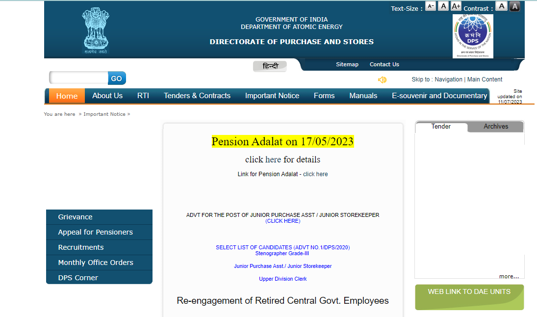 DPS DAE Admit Card 2023 Out, Hall Ticket Link Active_4.1