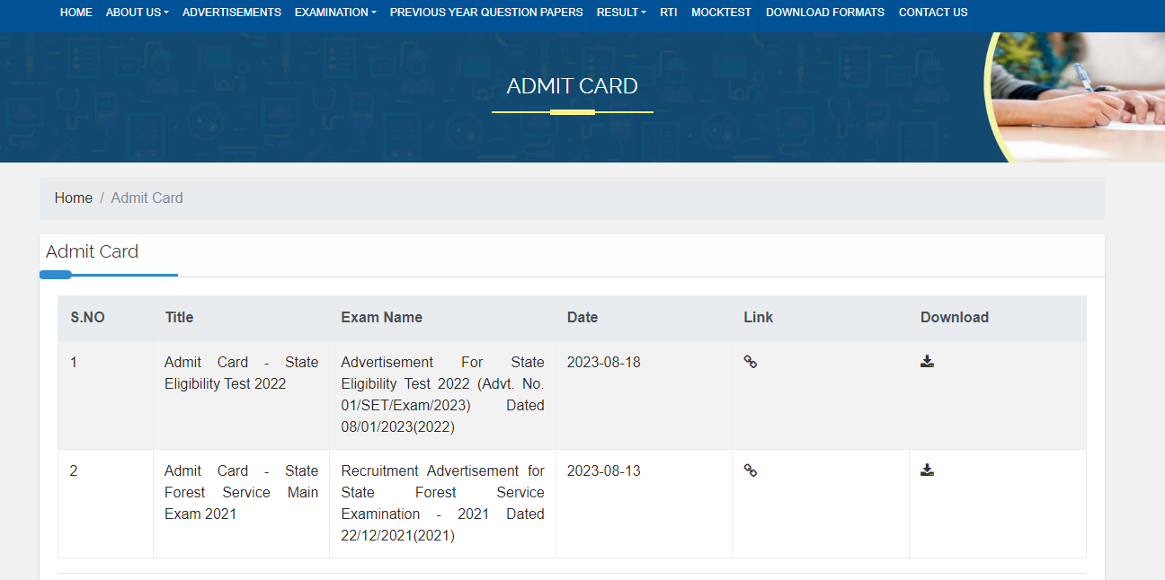MP SET Admit Card 2023 Out, Hall Ticket Download Link Active_4.1