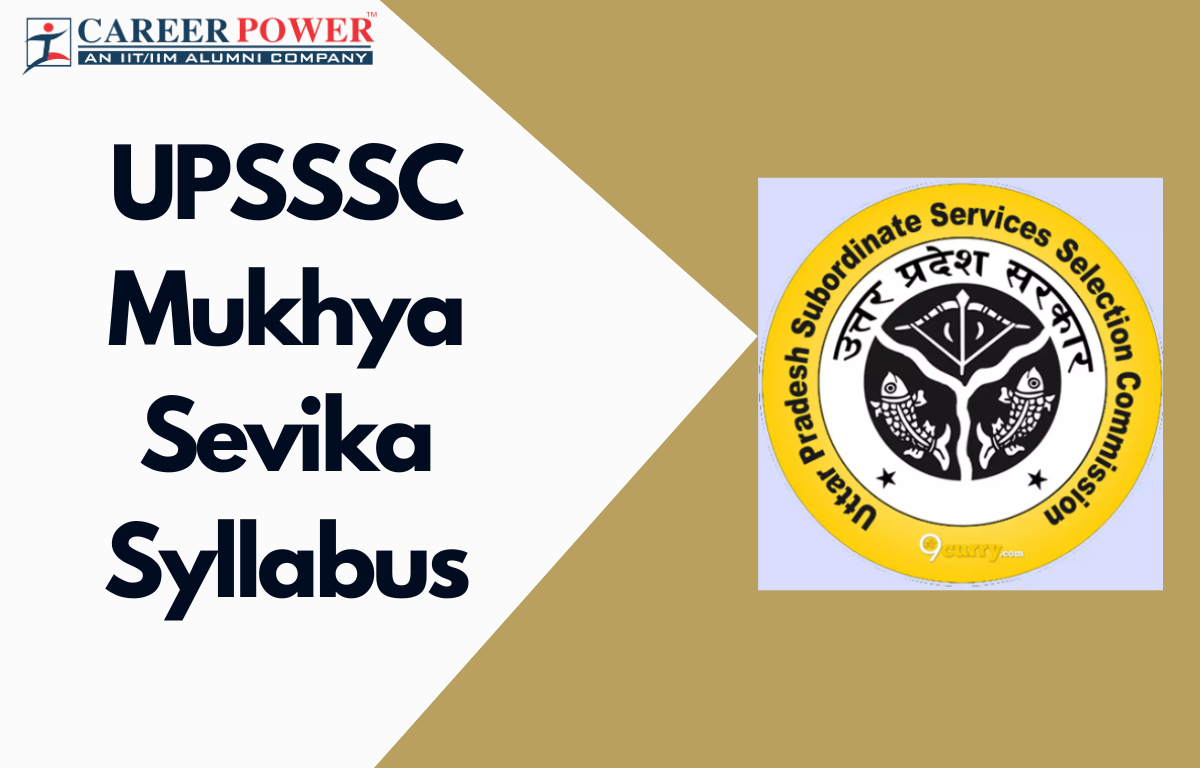UPSSSC Mukhya Sevika Syllabus
