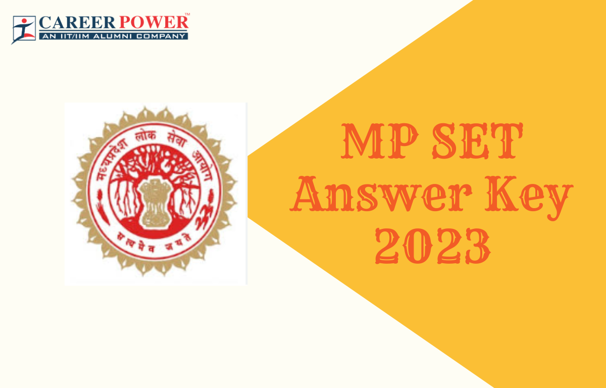 MP SET Answer Key 2023