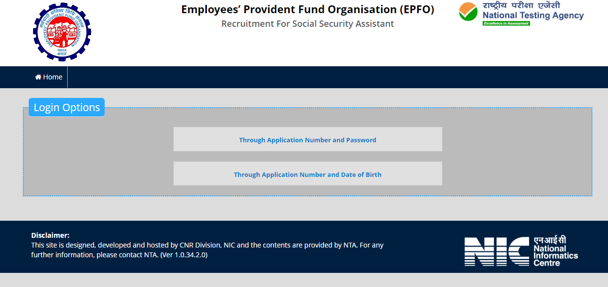 EPFO SSA Answer Key 2023 Out, Download Response Sheet pdf_3.1