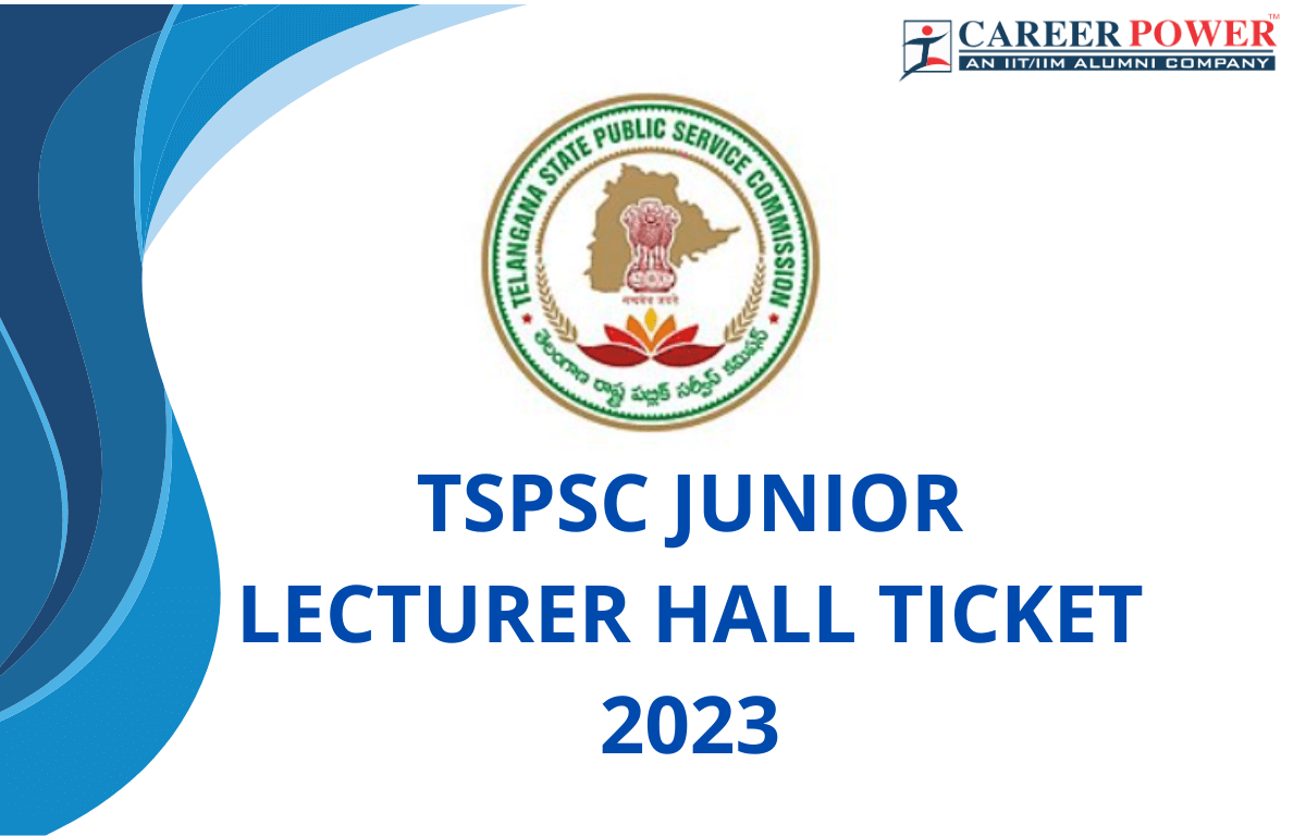 TSPSC JUNIOR LECTURER HALL TICKET 2023