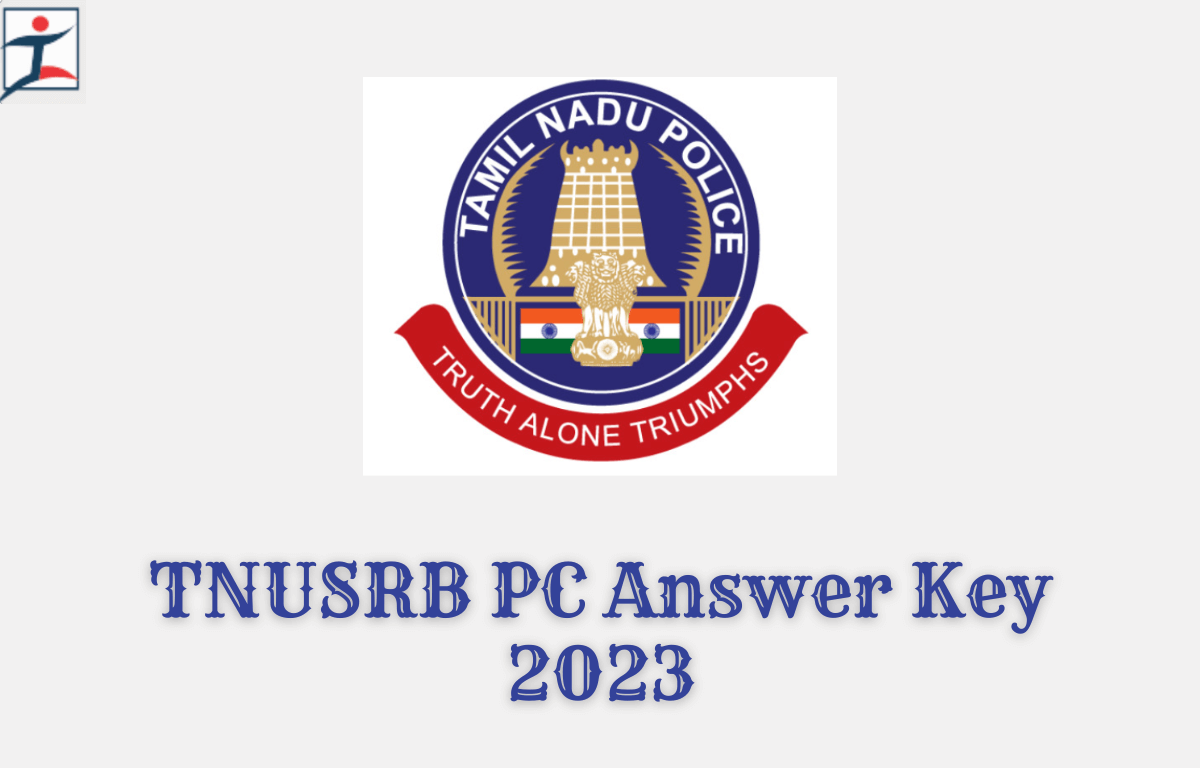 TNUSRB PC Answer Key 2023
