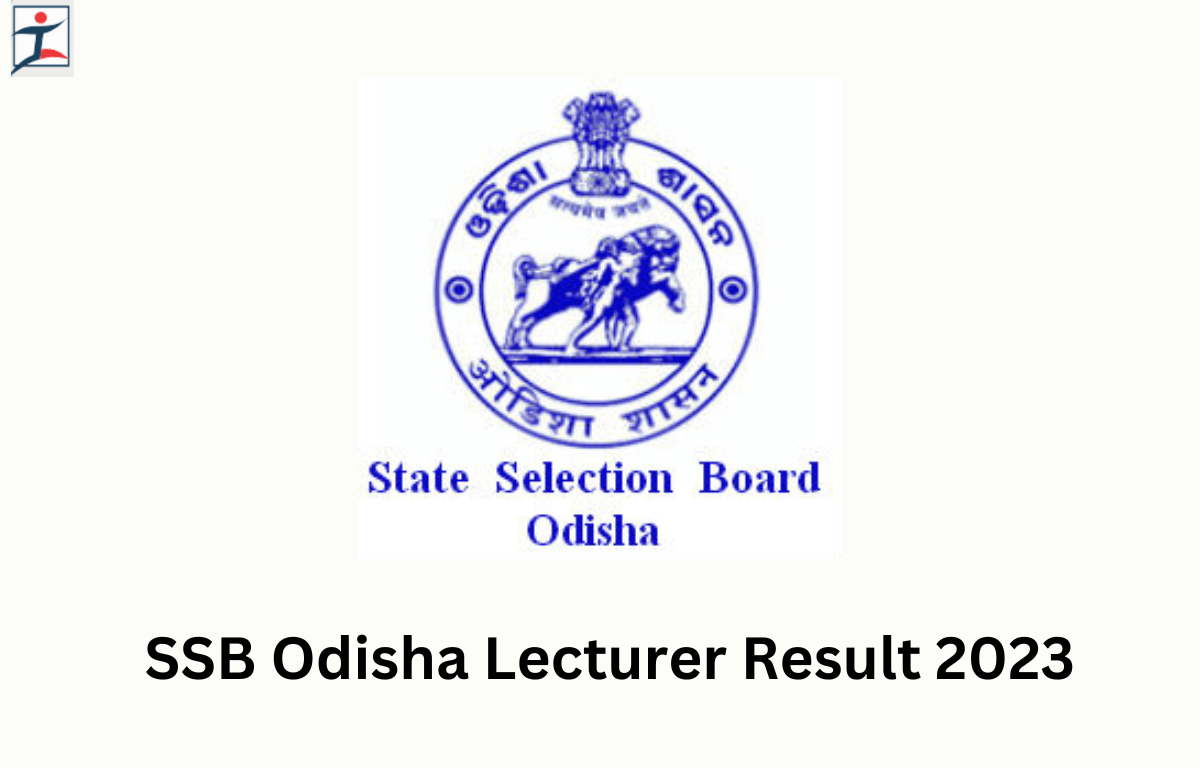 SSB Odisha Lecturer Result 2023