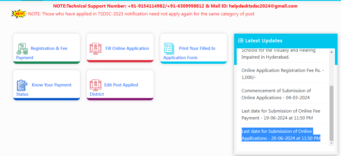 TS DSC Notification 2024 Out for 11062 SGT, PET, SA Posts, Apply Online_3.1