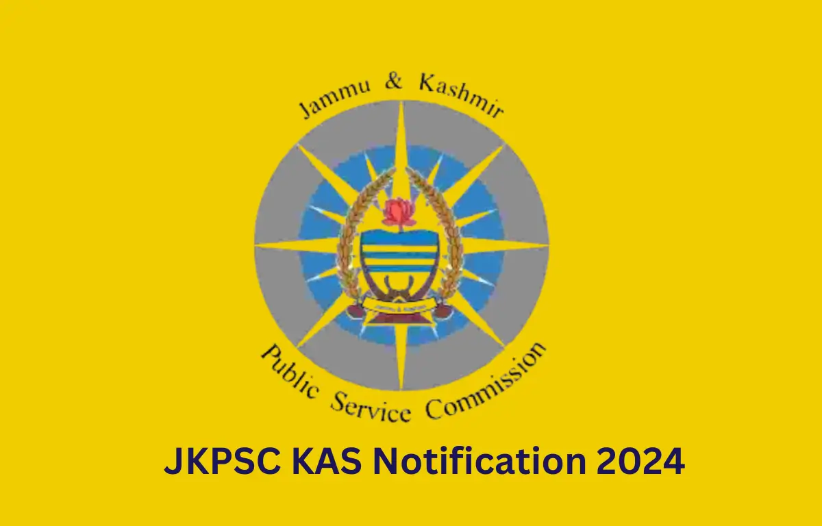 JKPSC KAS Notification 2024