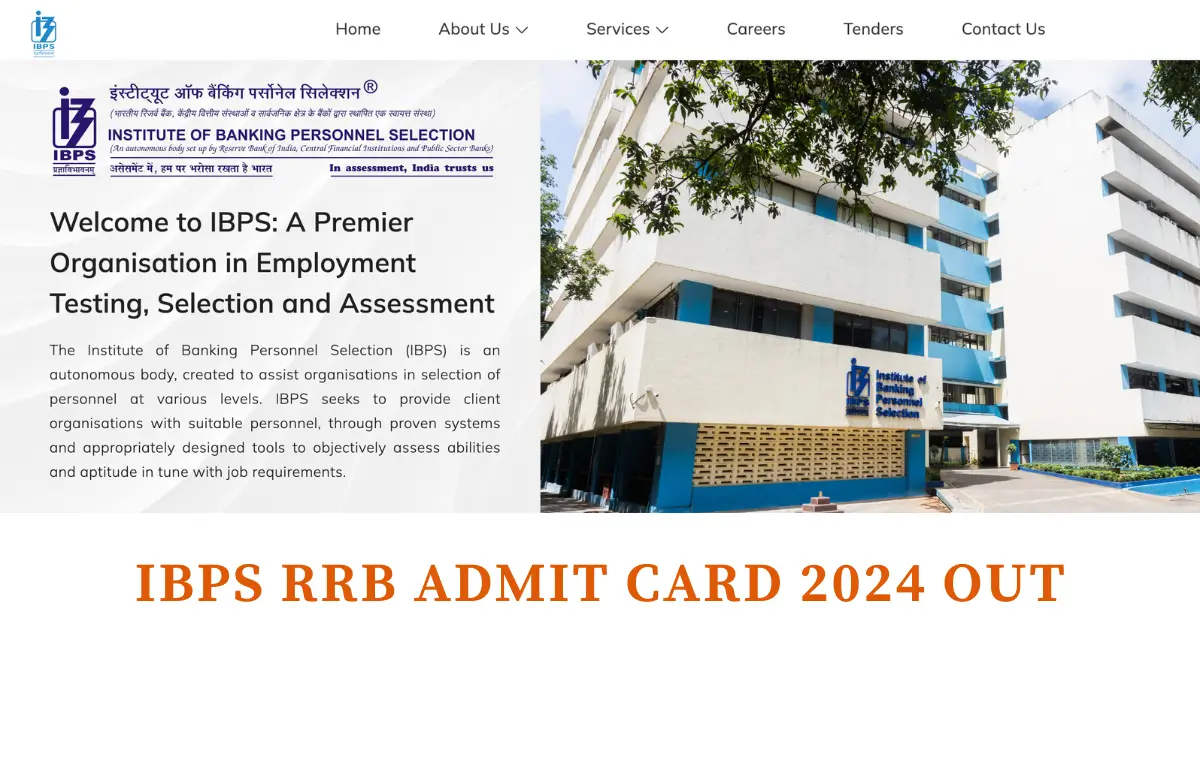 IBPS RRB Admit Card 2024