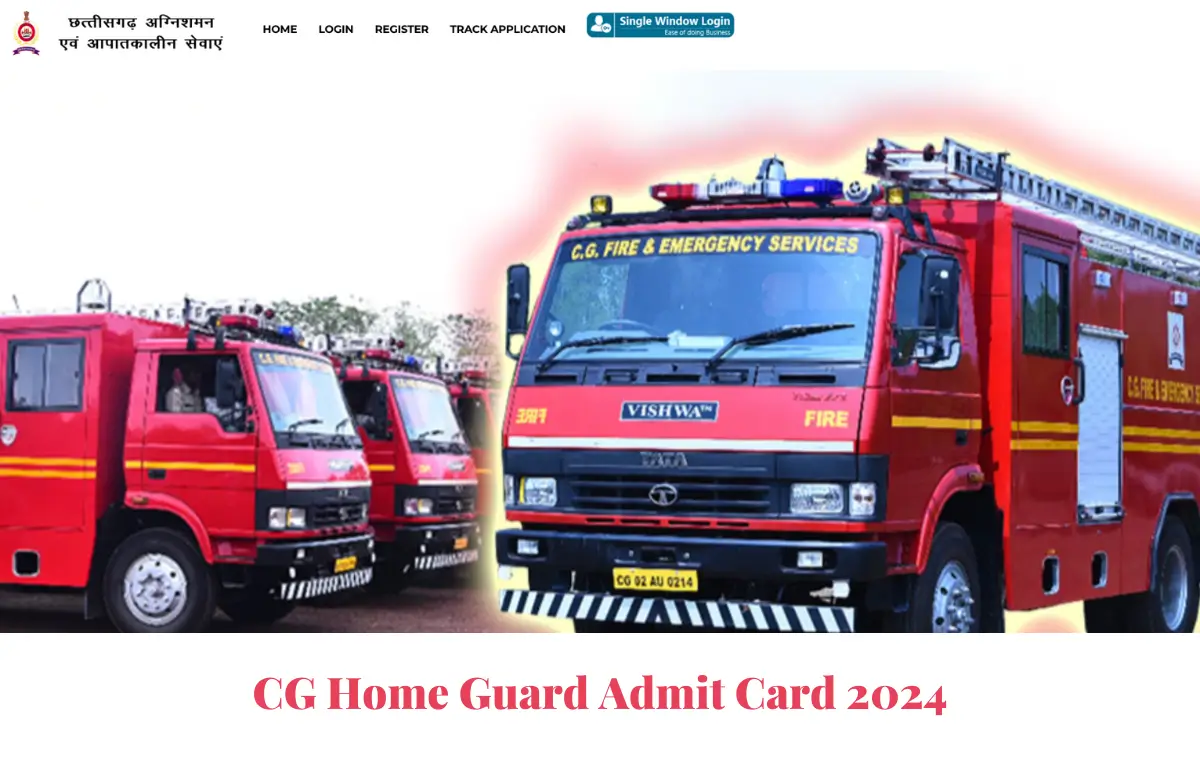 CG Home Guard Admit Card 2024