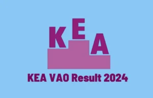 KEA VAO Result 2024, Compulsory Kannada Test Result and Cut off