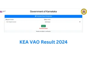 KEA VAO Result 2024