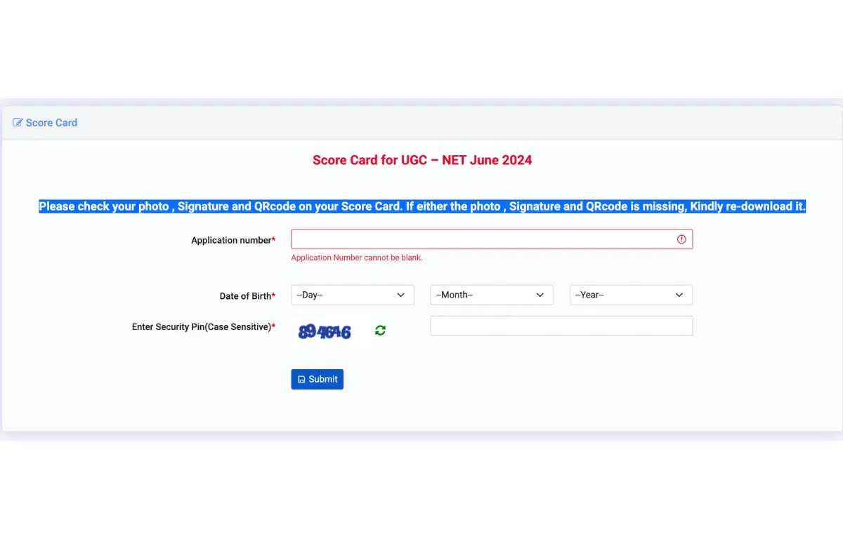 UGC NET Result 2024