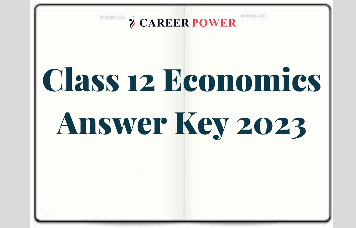 Class 12 Economics Answer Key 2023