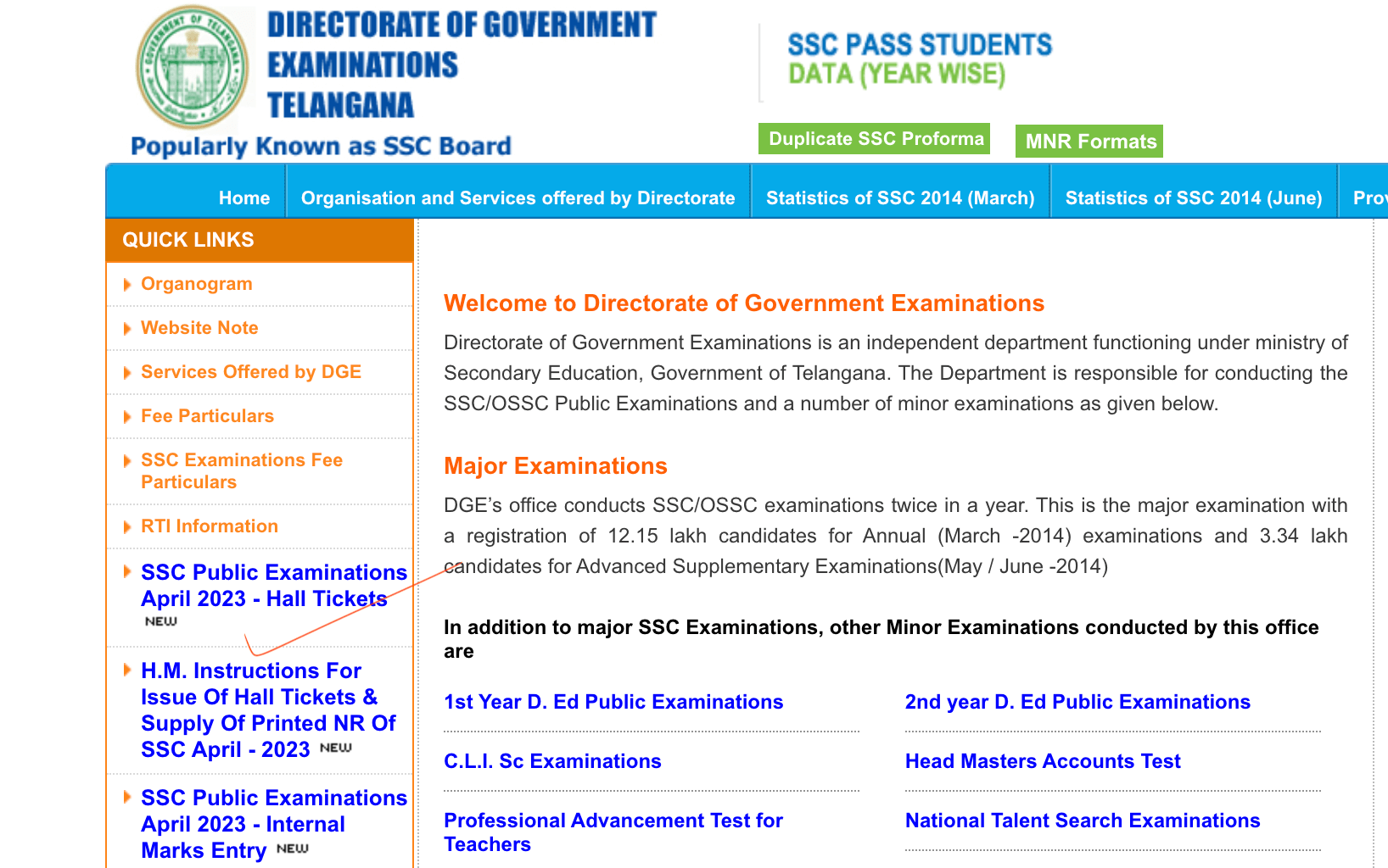 TS SSC Hall Ticket 2023 for Class 10th, Download Link_4.1