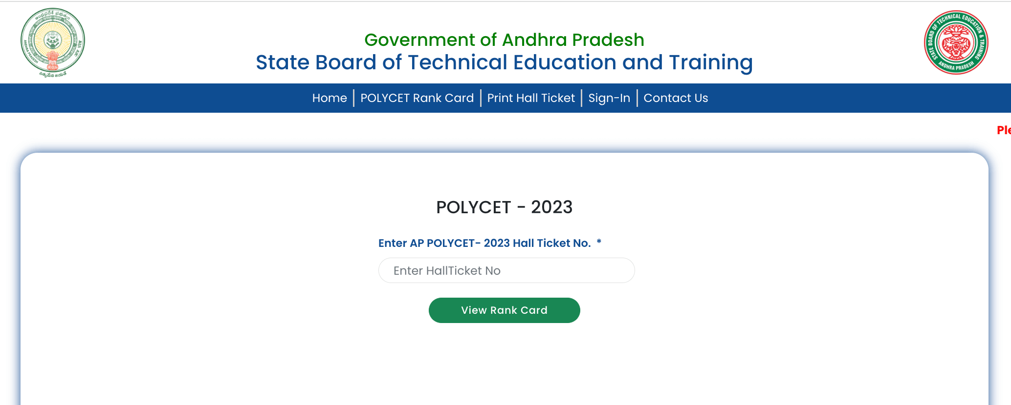 AP Polycet Results 2023 Out, Andhra Pradesh Polytechnic Result Link_4.1