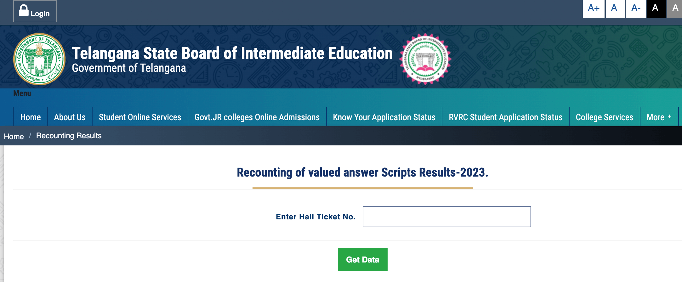 TS Inter Revaluation Results 2023 Out, TS 12th Recounting Result Link_5.1
