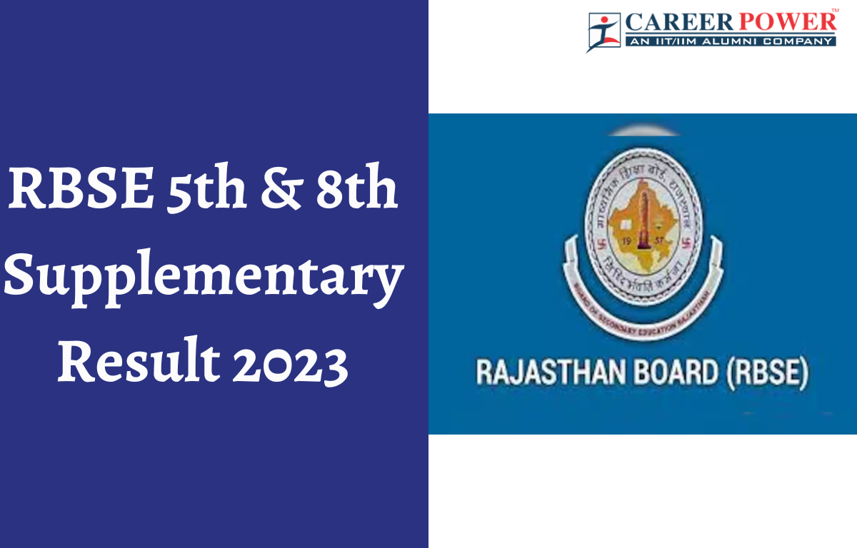 RBSE 5th & 8th Supplementary Result 2023