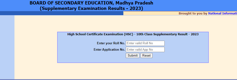 MP Board 10th Supplementary Result 2023 Out, MPBSE 10 Result Link_5.1