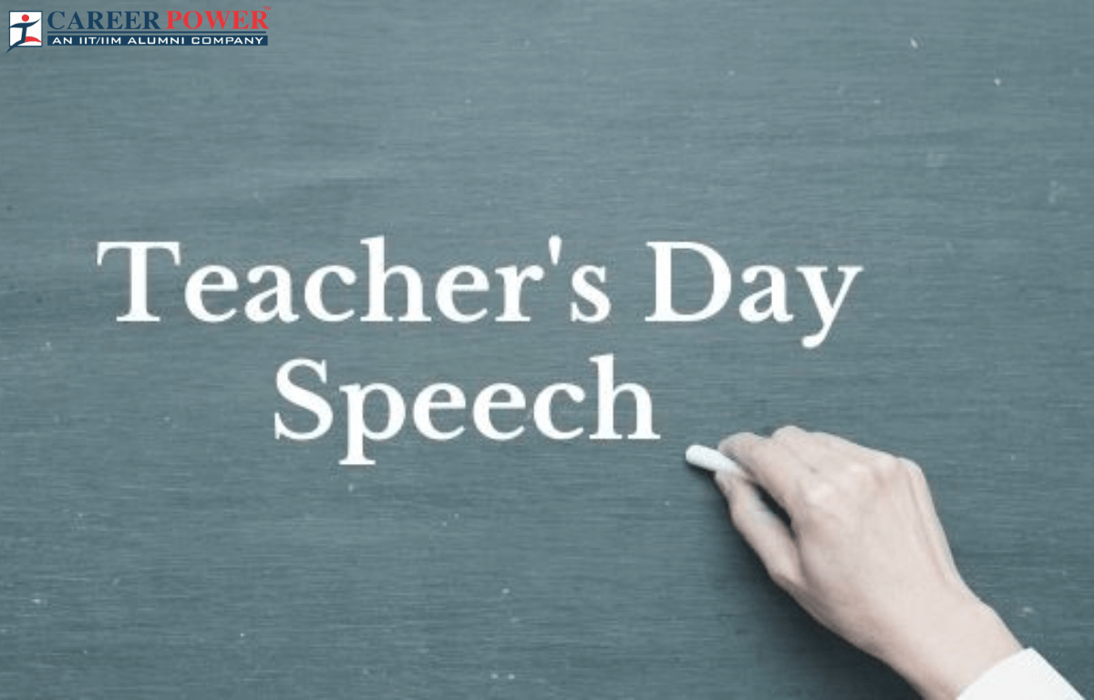 Teacher's day speech