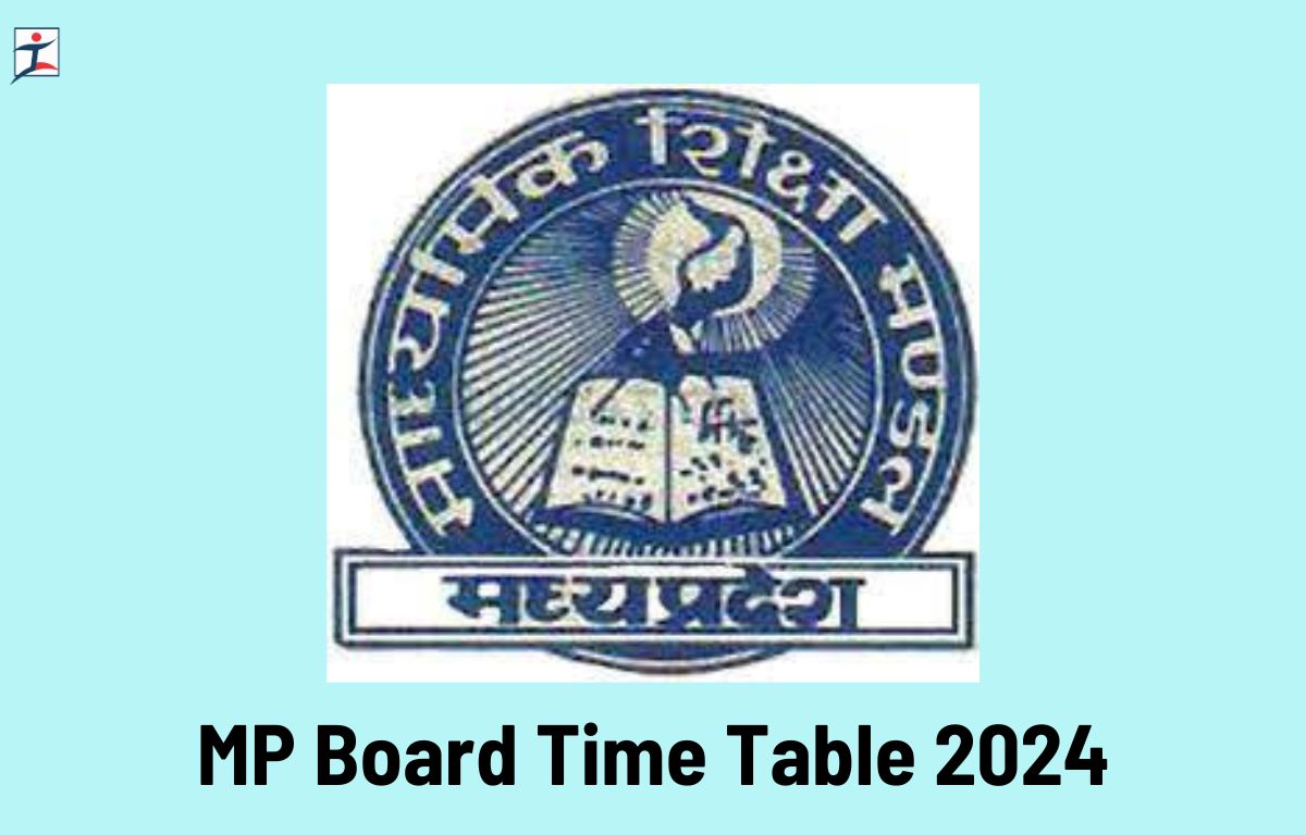 MP Board Time Table 2024