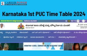 Karnataka 1st PUC Mid Term Time Table 2024 Out, Check KSEAB Exam Dates here