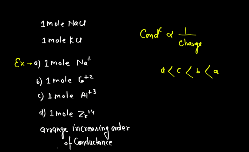 Electrochemistry - Conductance, Molar Conductance, Specific Conductance_10.1