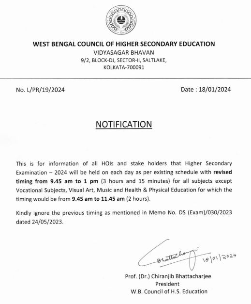 West Bengal HS Routine 2024 Out, Check WB HS Exam Date @wbchse.wb.gov.in_4.1