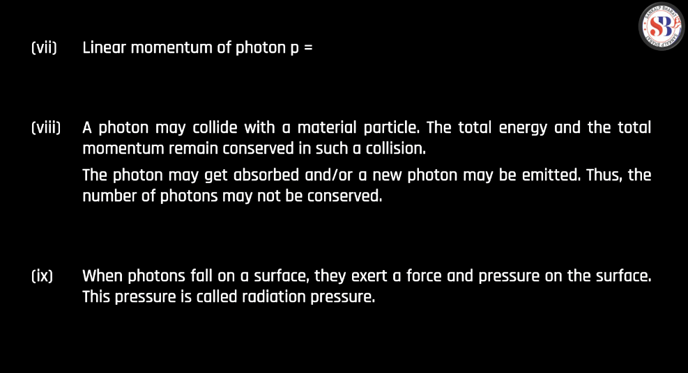 Theory of Photon, Dual Nature of Radiation and Photoelectric Effect_6.1