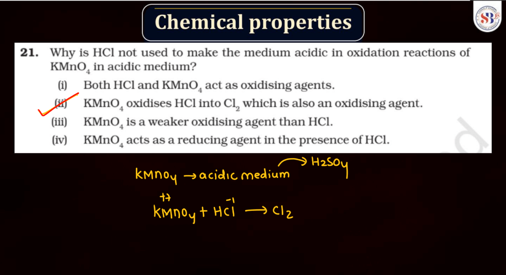 KMnO4 and K2Cr2O7 - Preparation, Physical and Chemical Properties_21.1