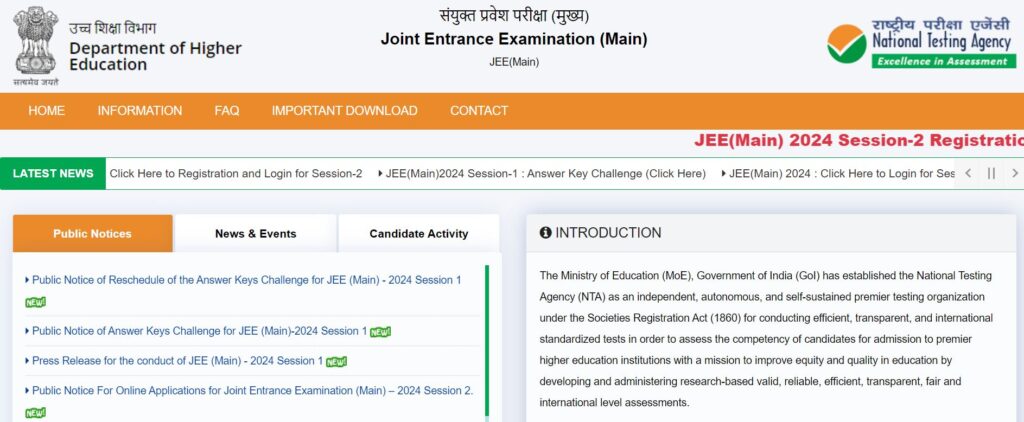JEE Main 2024 Session 2 Result Out at jeemain.nta.ac.in, Result Link_4.1