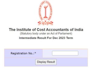 ICMAI Result Dec 2023 Out, CMA Inter, Final Pass Percentage, Toppers_3.1