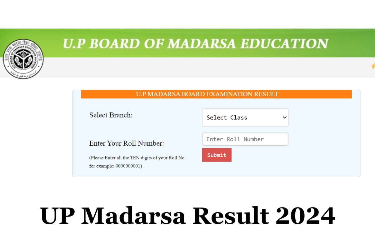 UP Board Madrasa Result 2024