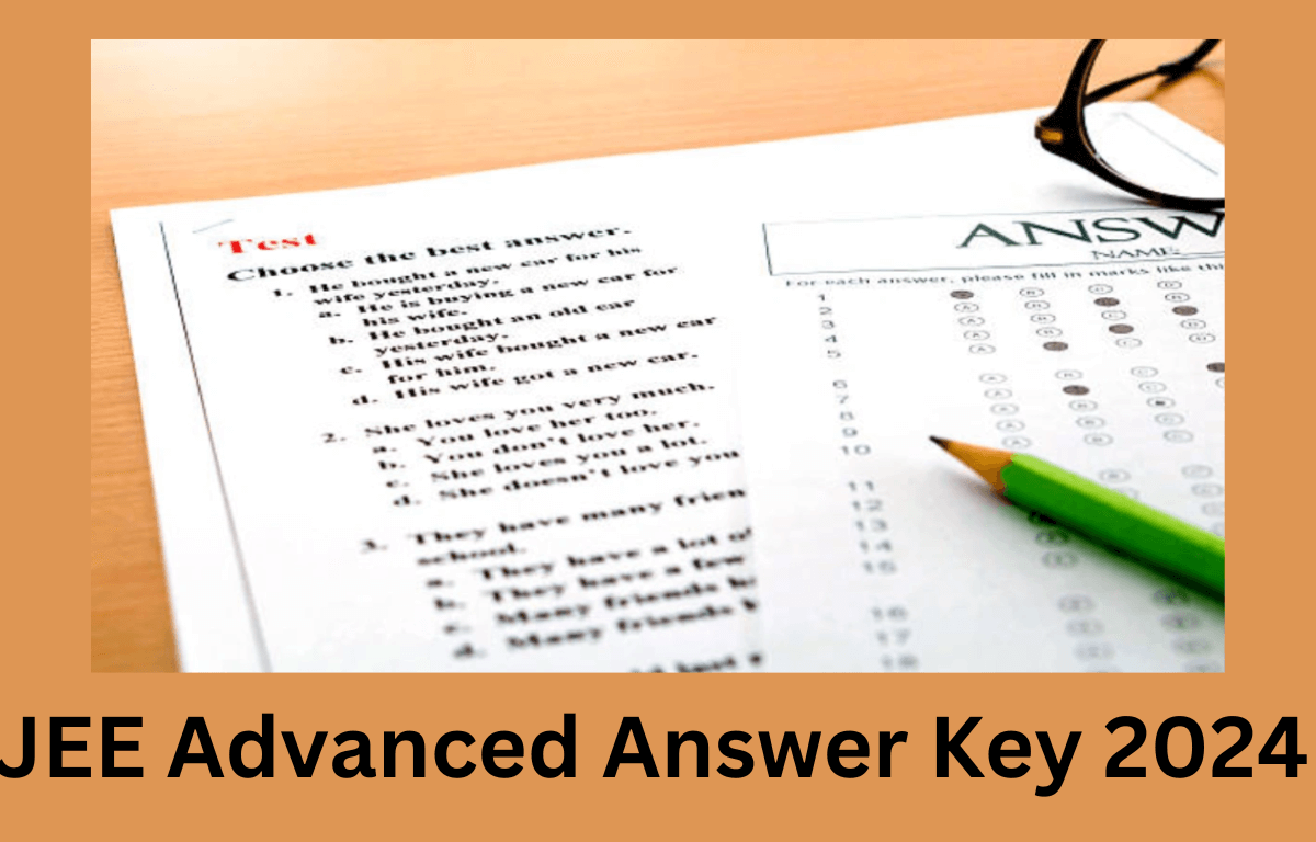 jee advanced answer key