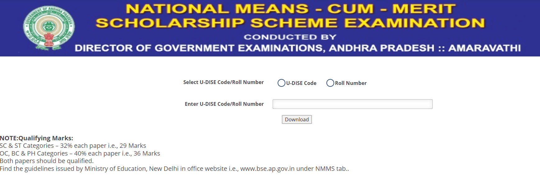 AP NMMS Result 2024 Released at www.bse.ap.gov.in, Check Class 8th NMMS Result here_3.1