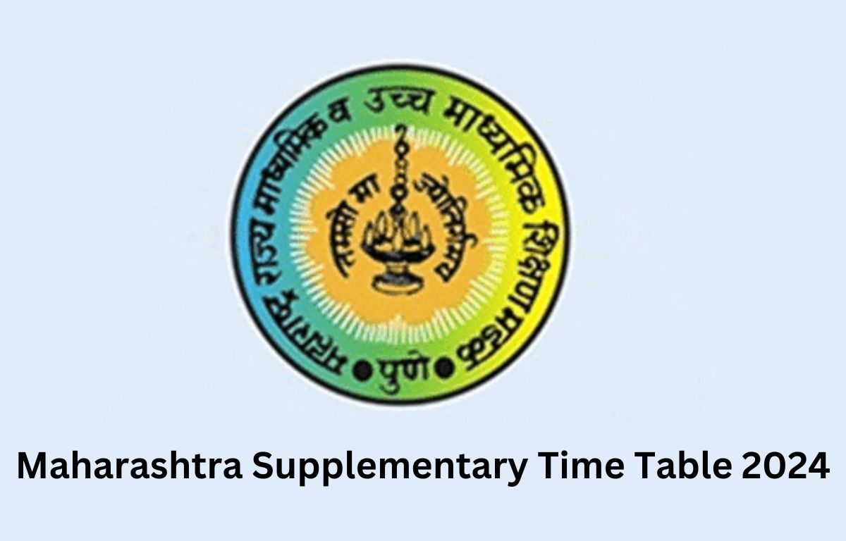 Maharashtra Supplementary Time Table 2024