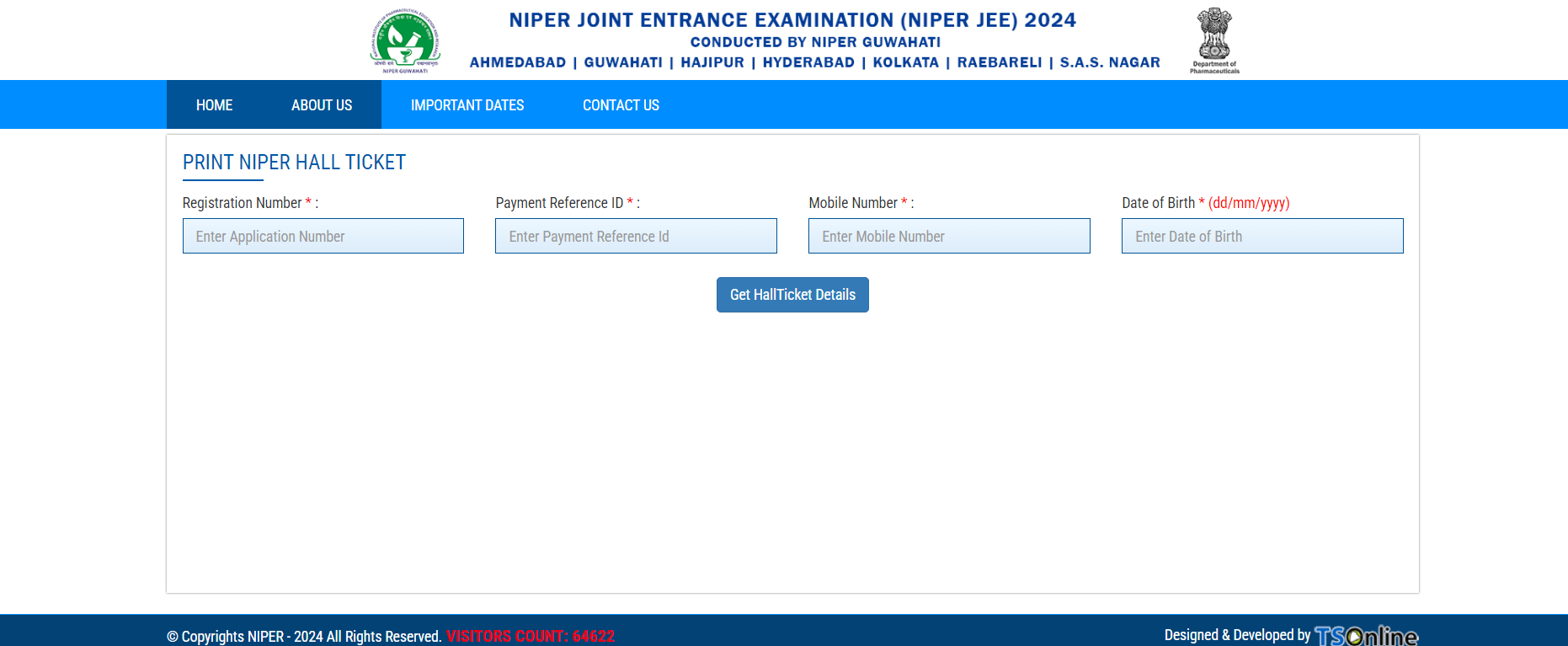 NIPER JEE Admit Card 2024 Out, Download Hall Ticket at niperguwahati.ac.in_3.1