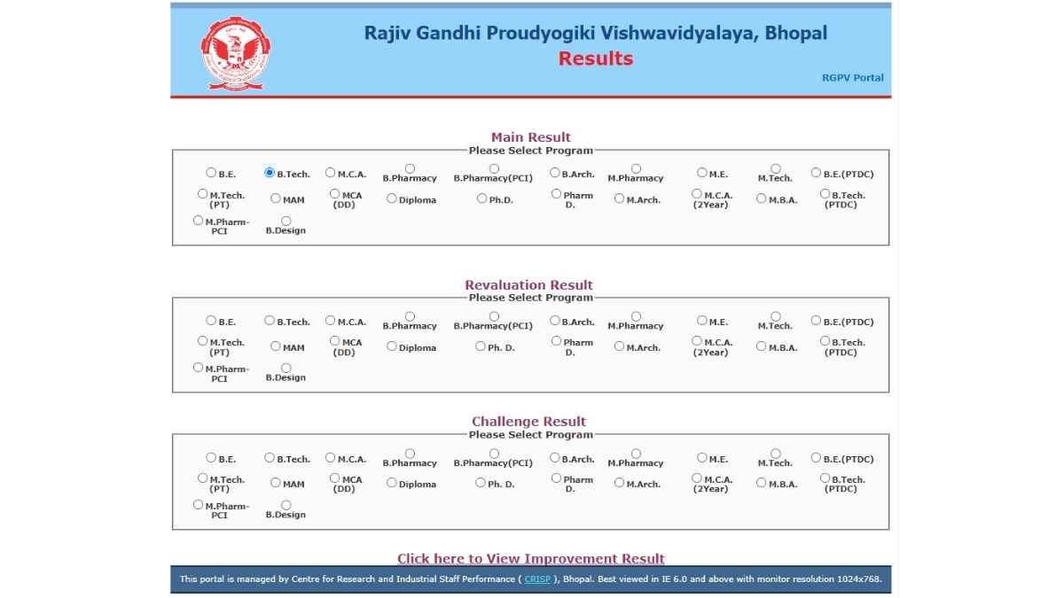 RGPV Results