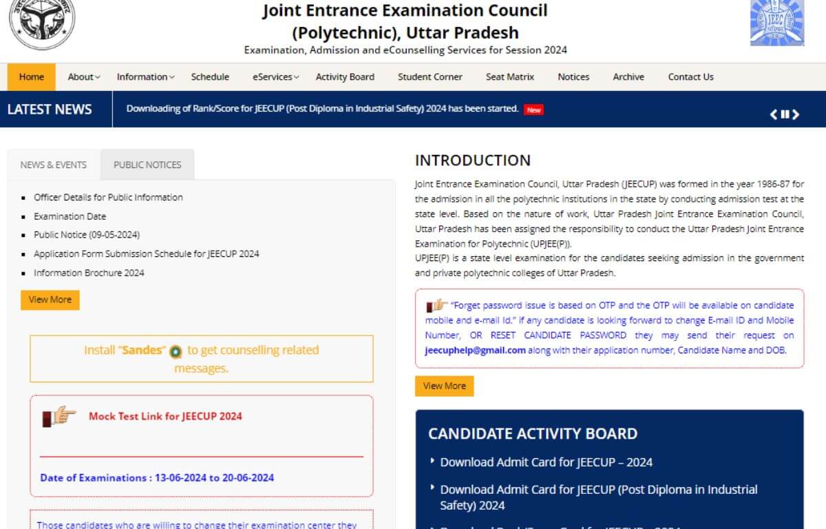 UP Polytechnic Results 2024