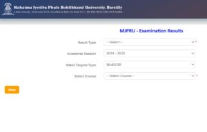 MJPRU Result