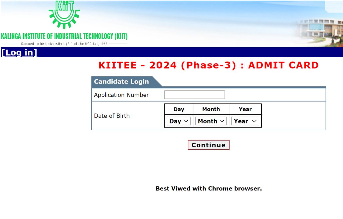 KIITEE Admit Card 2024