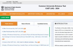 CUET UG Final Answer Key 2024 PDF Released at exams.nta.ac.in/CUET-UG