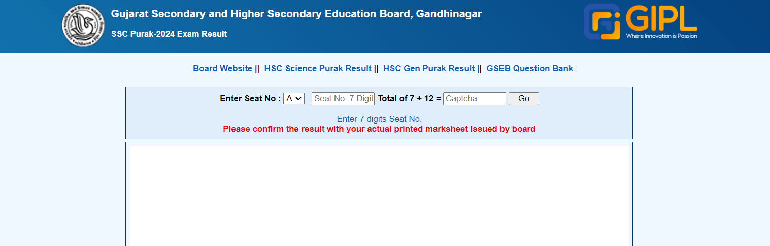 GSEB Supplementary Result 2024 Out, Gujarat SSC HSC Purak Result Link here_3.1