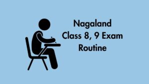 Nagaland Class 8, 9 Exam Routine