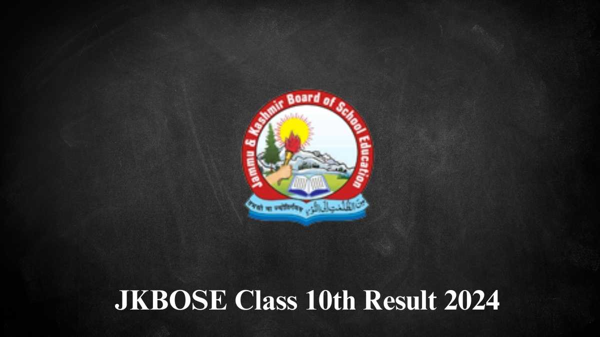 JKBOSE Class 10th Result 2024